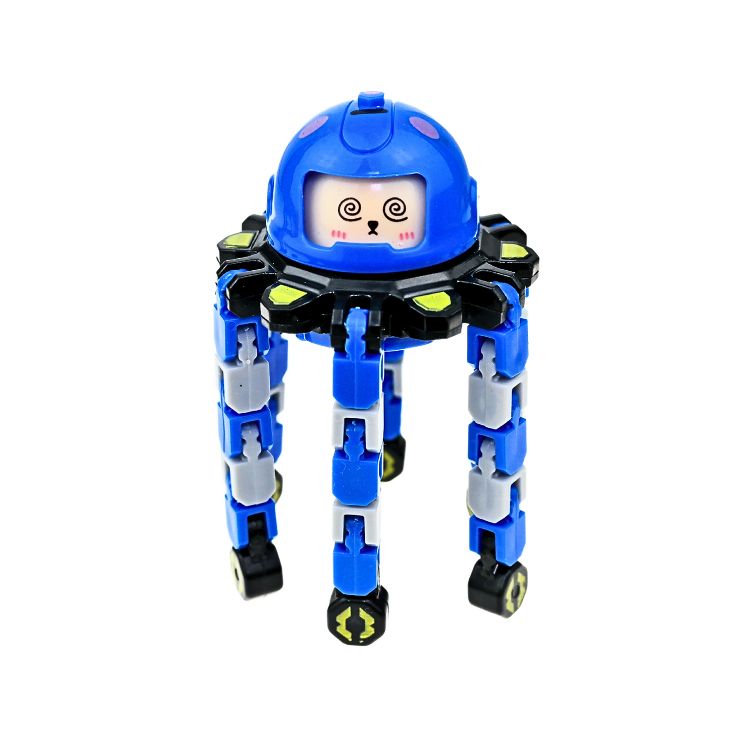 Juguete Fidget Spinner Transformable Antiestrés Azul
