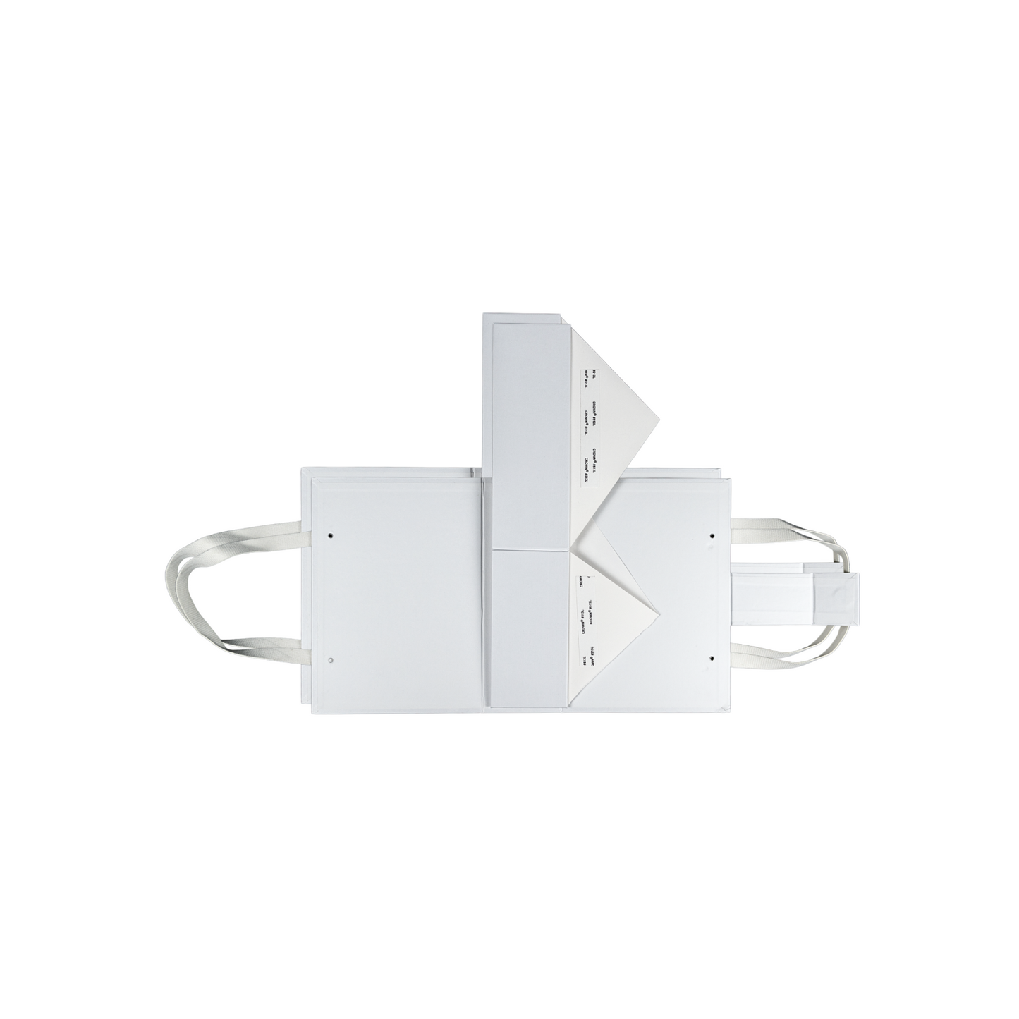 Gift Box Caja Para Regalos con Asas Tamaño M Blanco