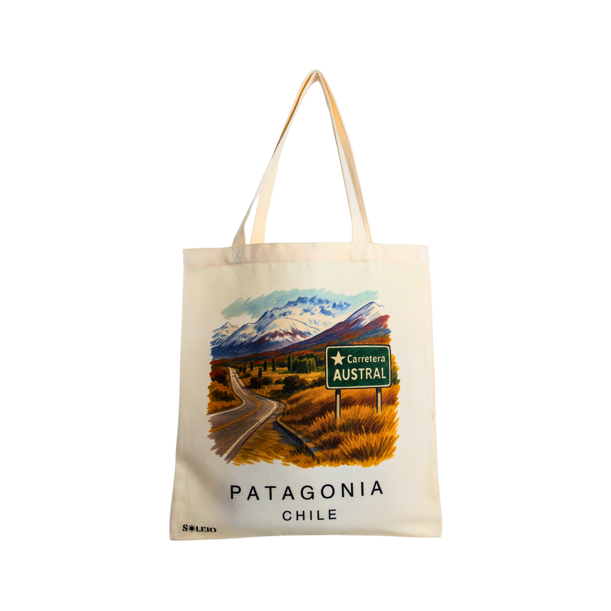 Pack 12 Tote Bag Lona Chile Carretera Austral Patagonia