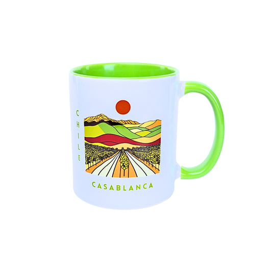 Taza De Cerámica Chile 300 Ml Casablanca
