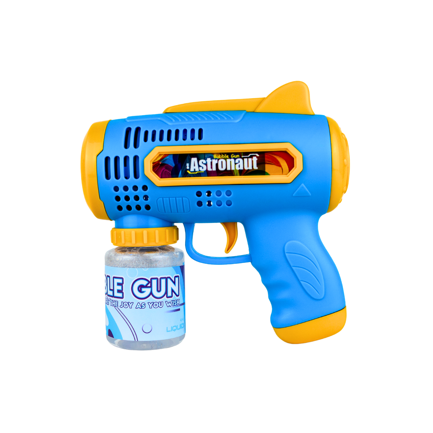 Lanzador de Burbujas Eléctrico con Luces LED Celeste