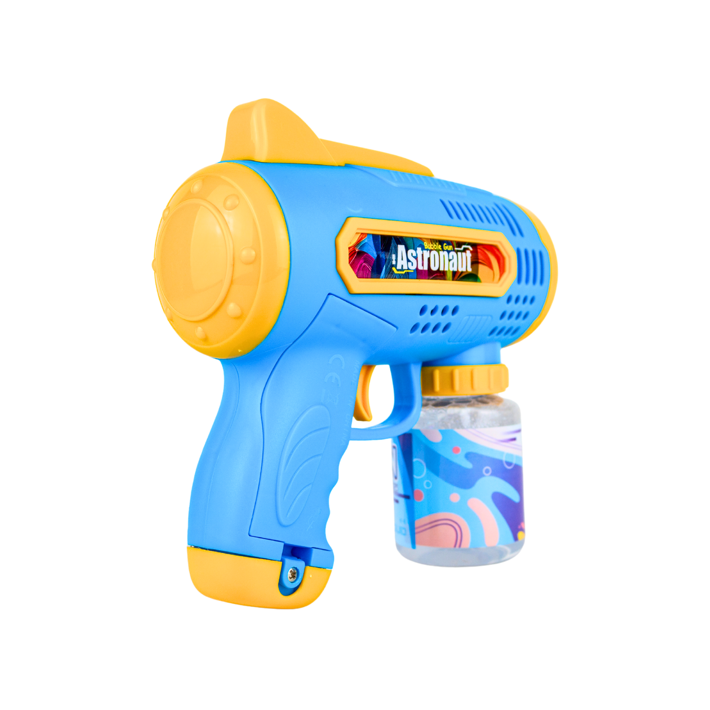 Lanzador de Burbujas Eléctrico con Luces LED Celeste