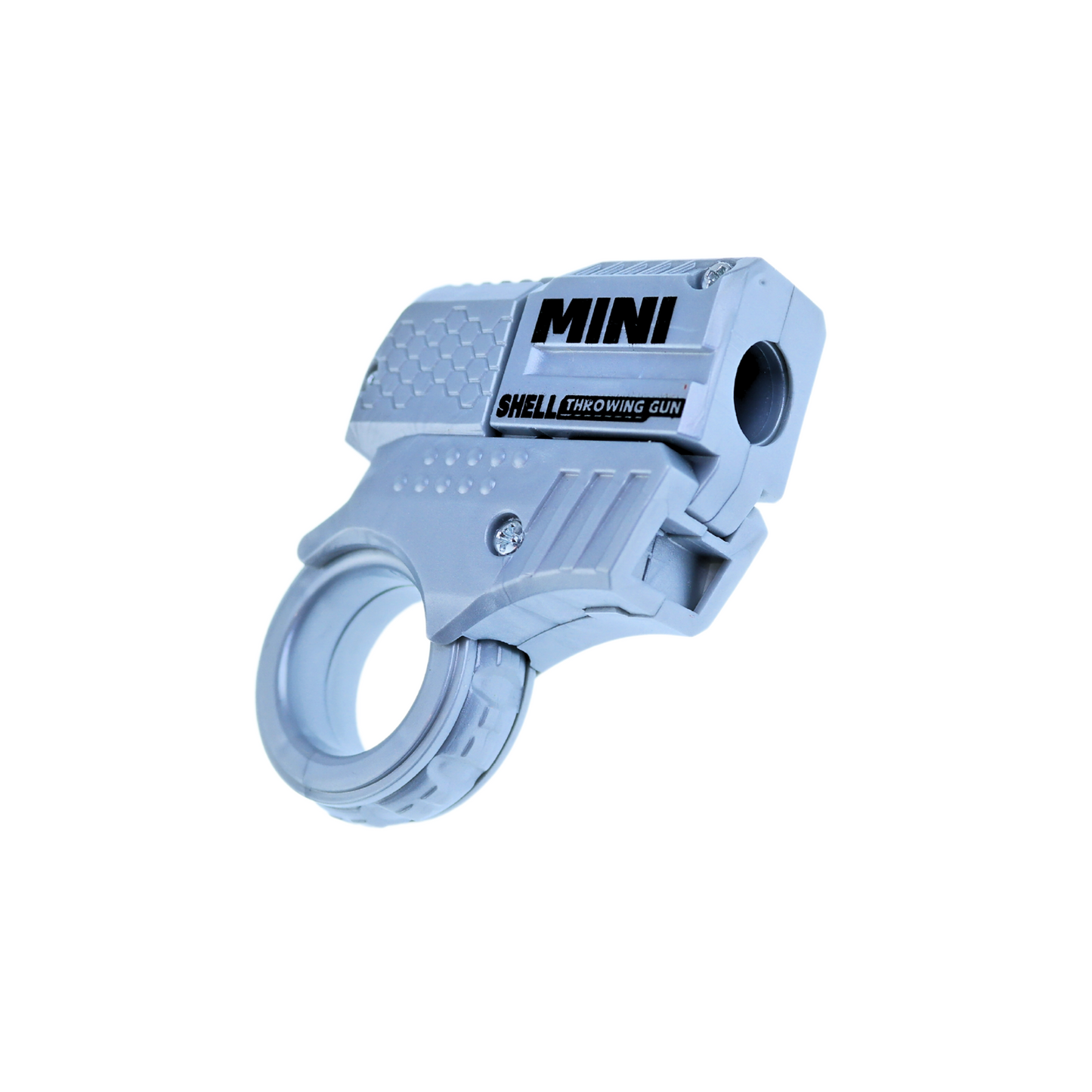 Juguete Fidget Mini Lanzador Anti Estrés Plateado