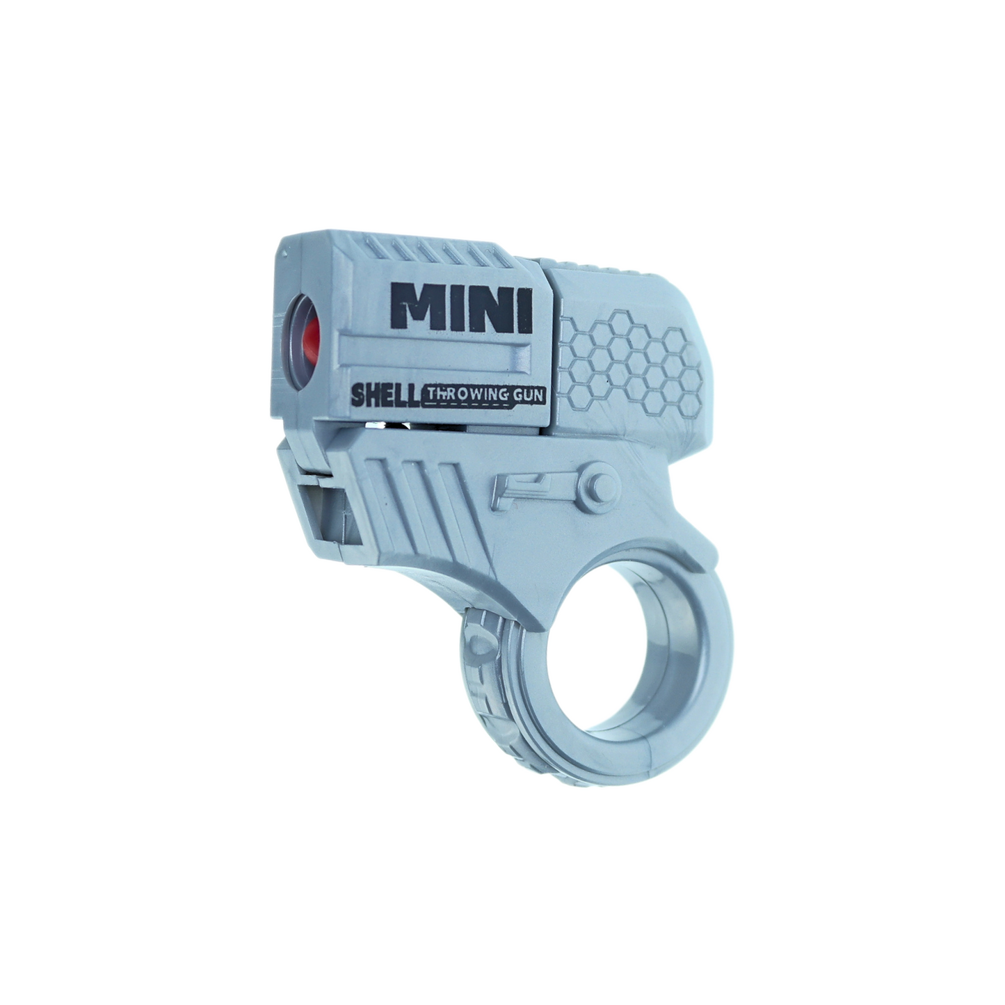 Juguete Fidget Mini Lanzador Anti Estrés Plateado