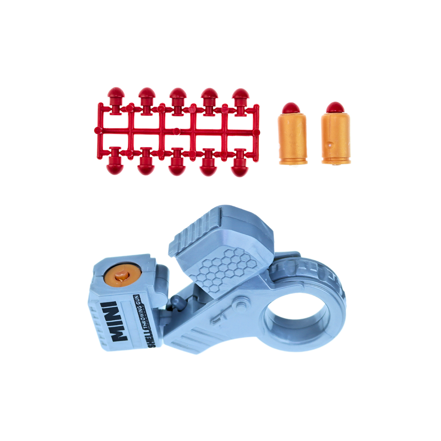 Juguete Fidget Mini Lanzador Anti Estrés Plateado
