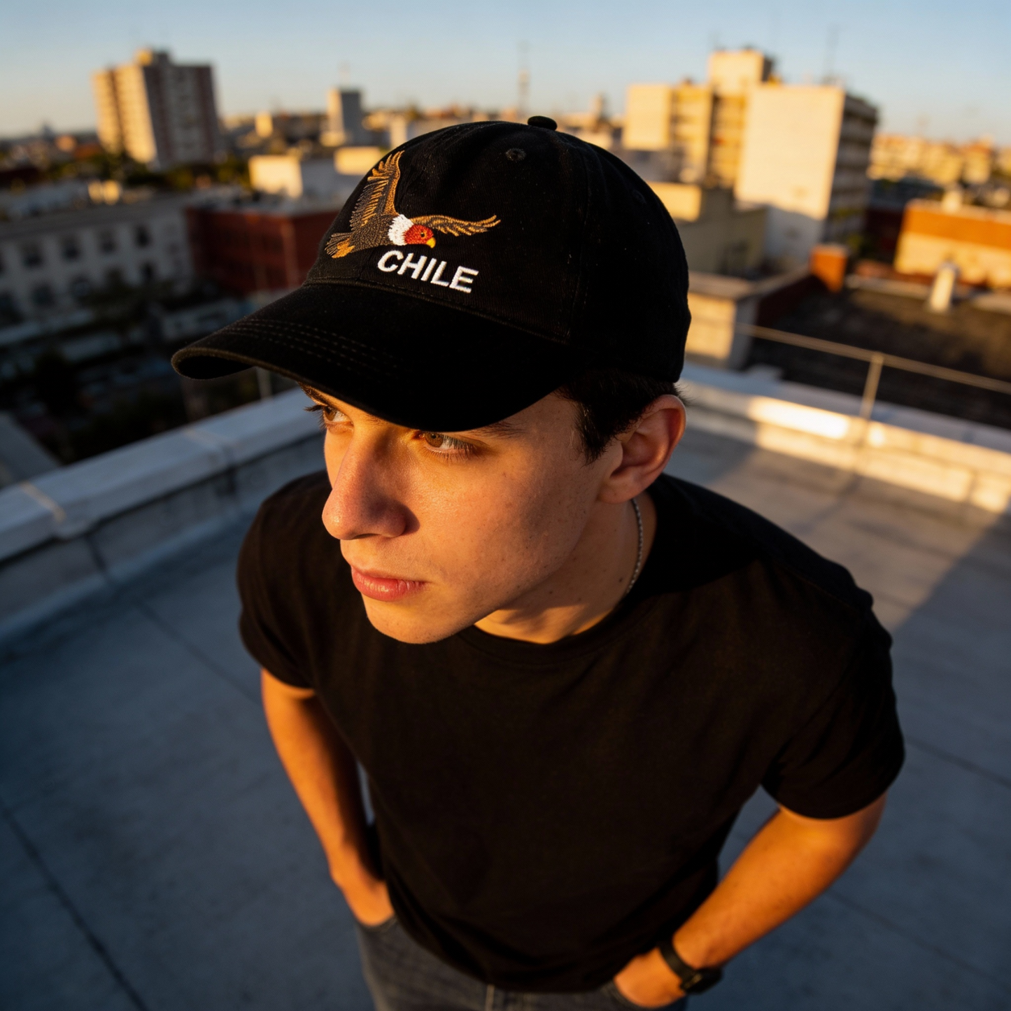 Jockey Chile Bordado Azul Condor