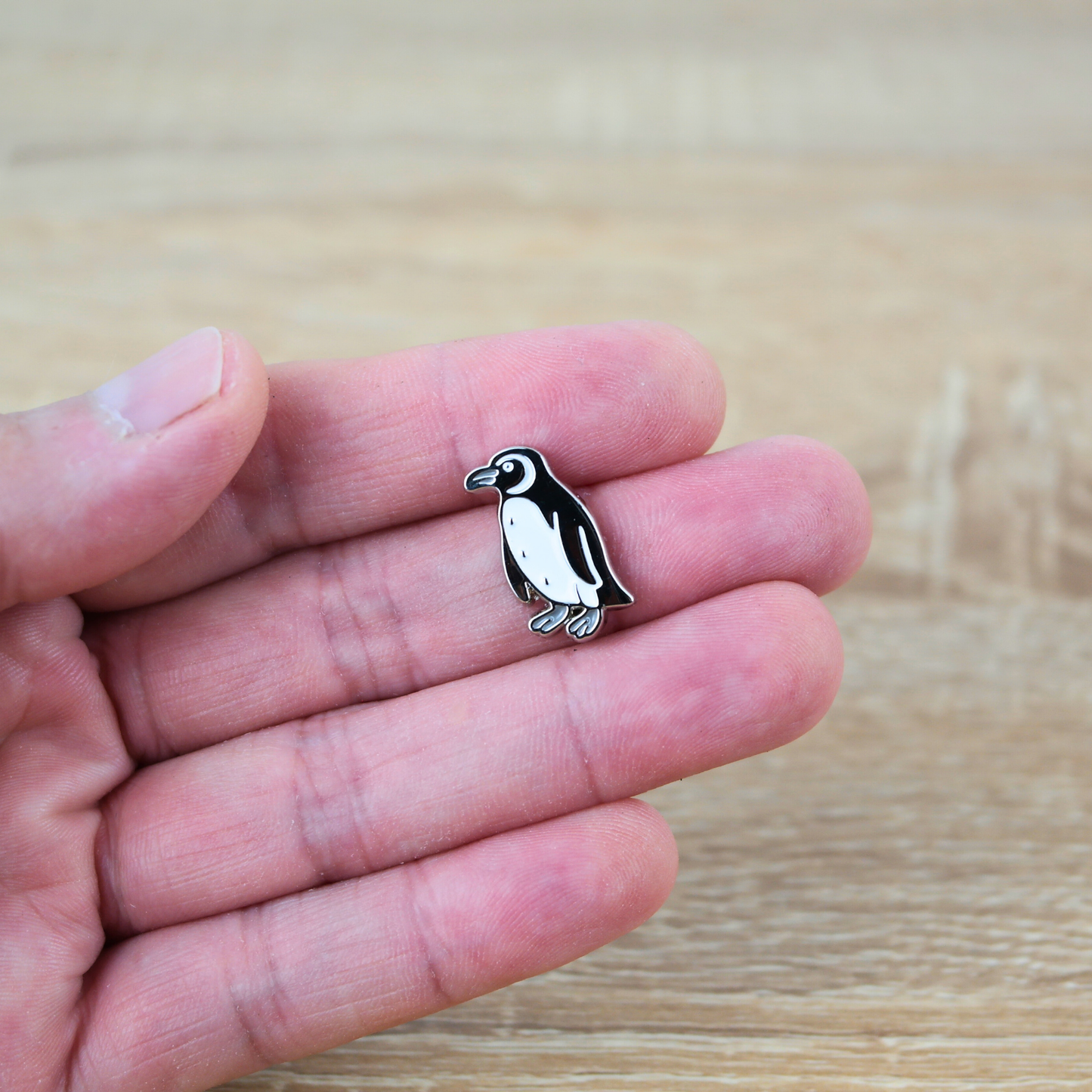 Pin Metálico Souvenir de Chile Pingüinos