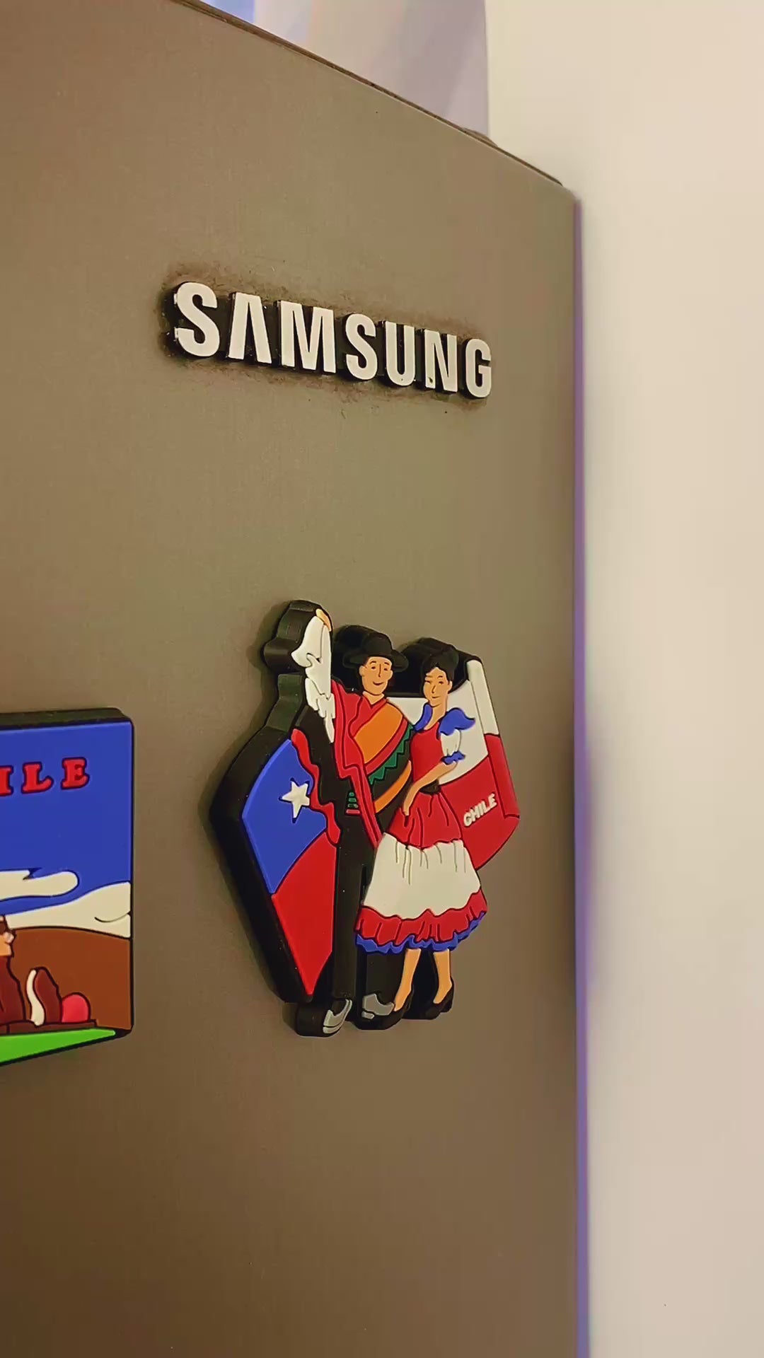 Imán De Goma Refrigerador Souvenir Chile Mapa – Soleio Mayor