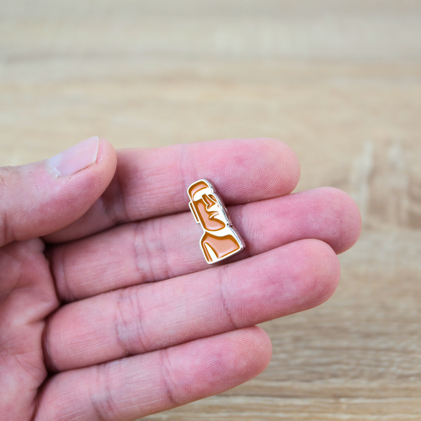 Pin Metálico Souvenir de Chile Rapa Nui
