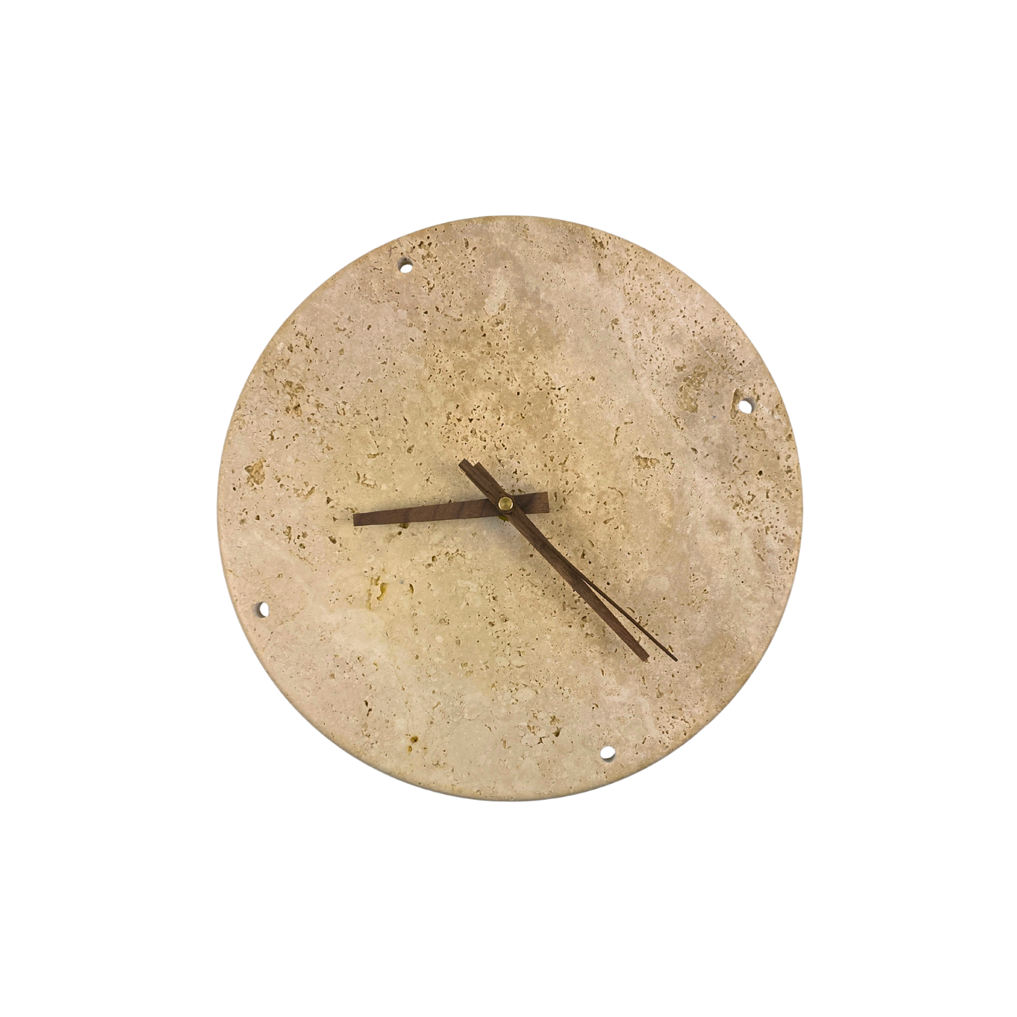 Reloj de Pared LED de Piedra Natural con Estilo Premium