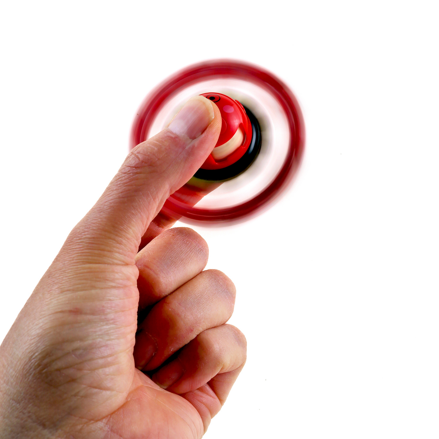 Juguete Fidget Spinner Transformable Antiestrés Rojo