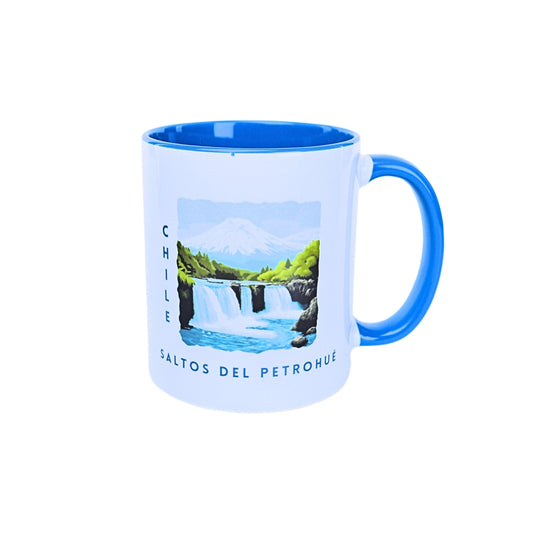 Taza De Cerámica Chile 300 Ml Saltos del Petrohue