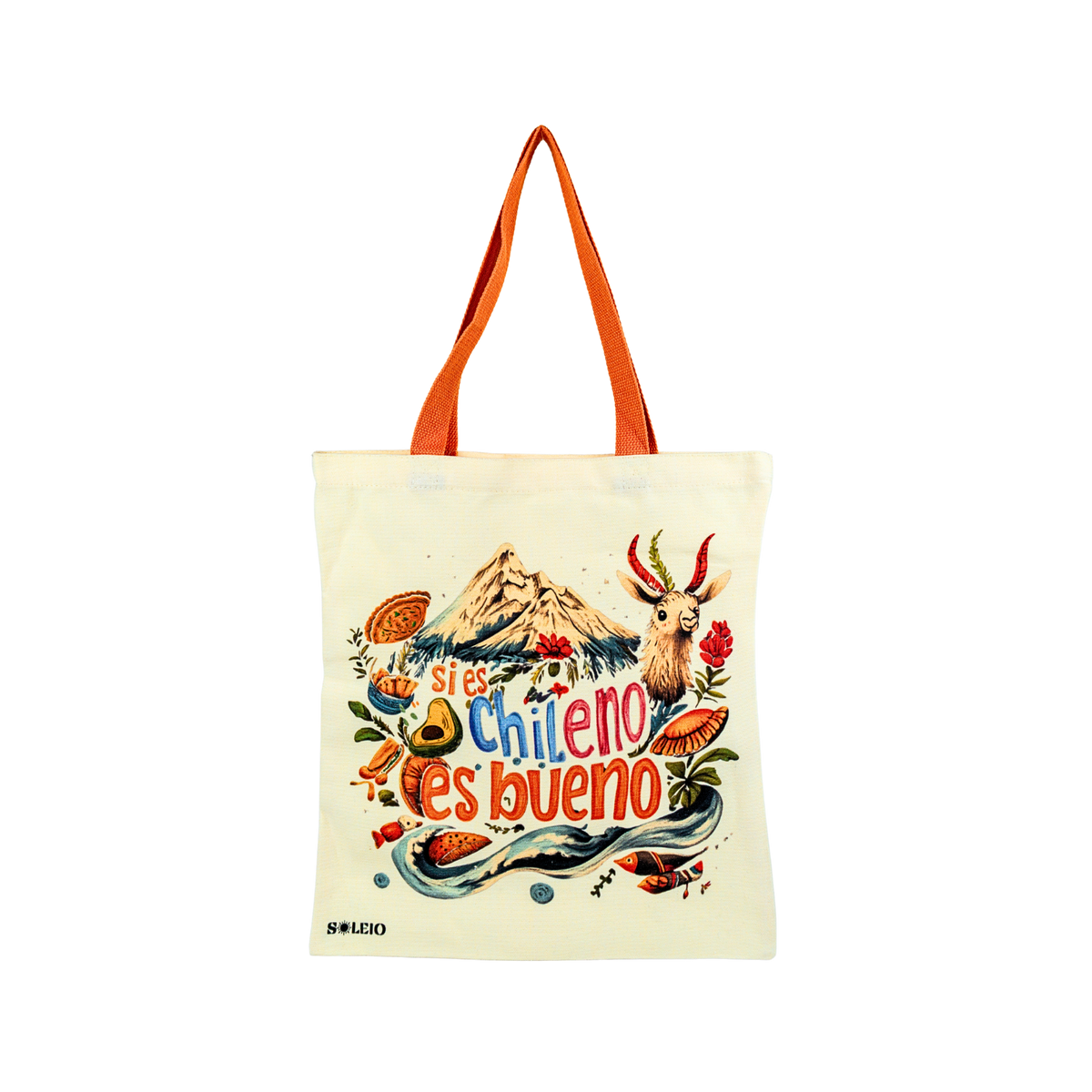 Pack 12 Tote Bag Lona Chile Si Es Chileno Es Bueno