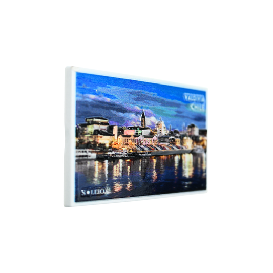 Imán Decorativo Resina 3D Valdivia