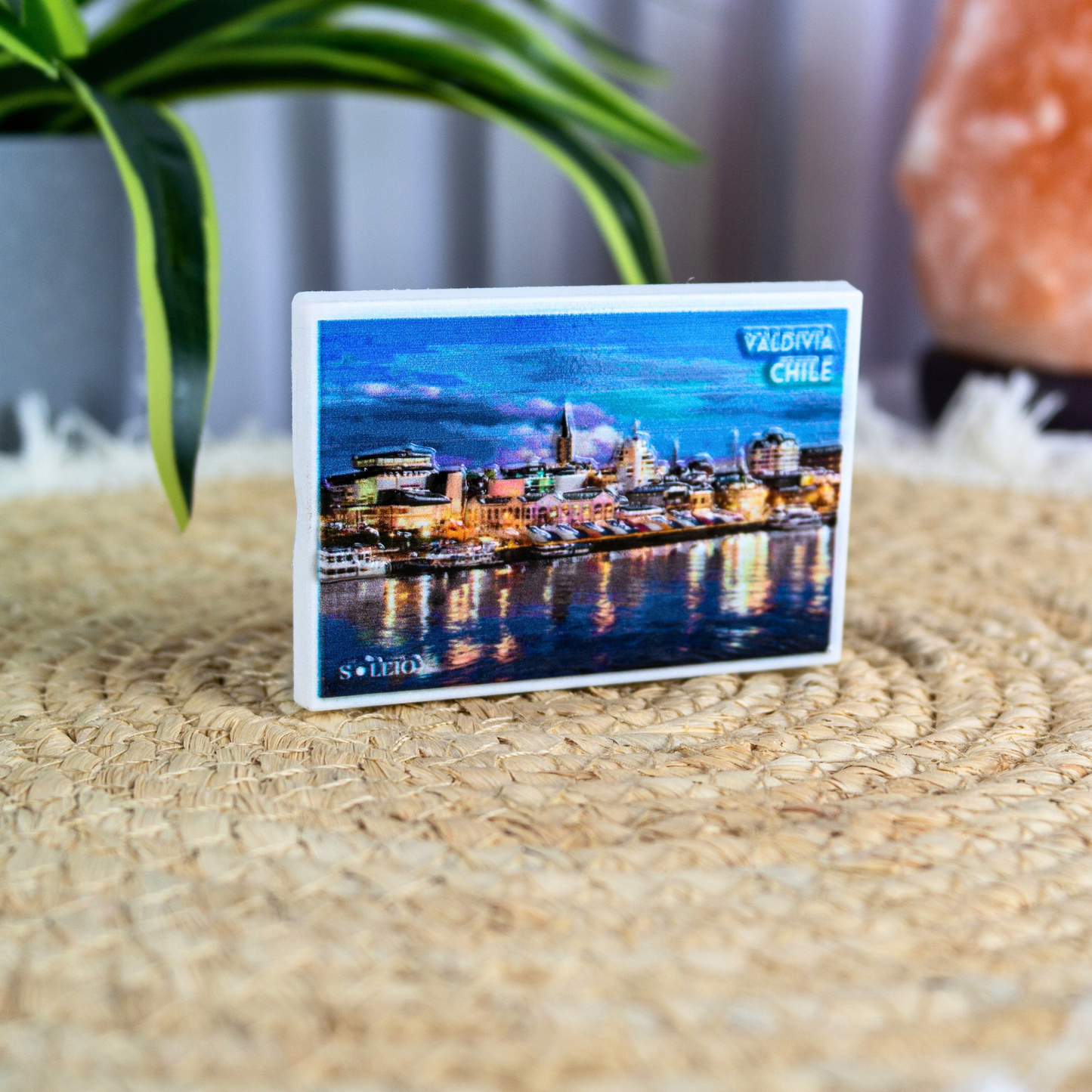 Imán Decorativo Resina 3D Valdivia