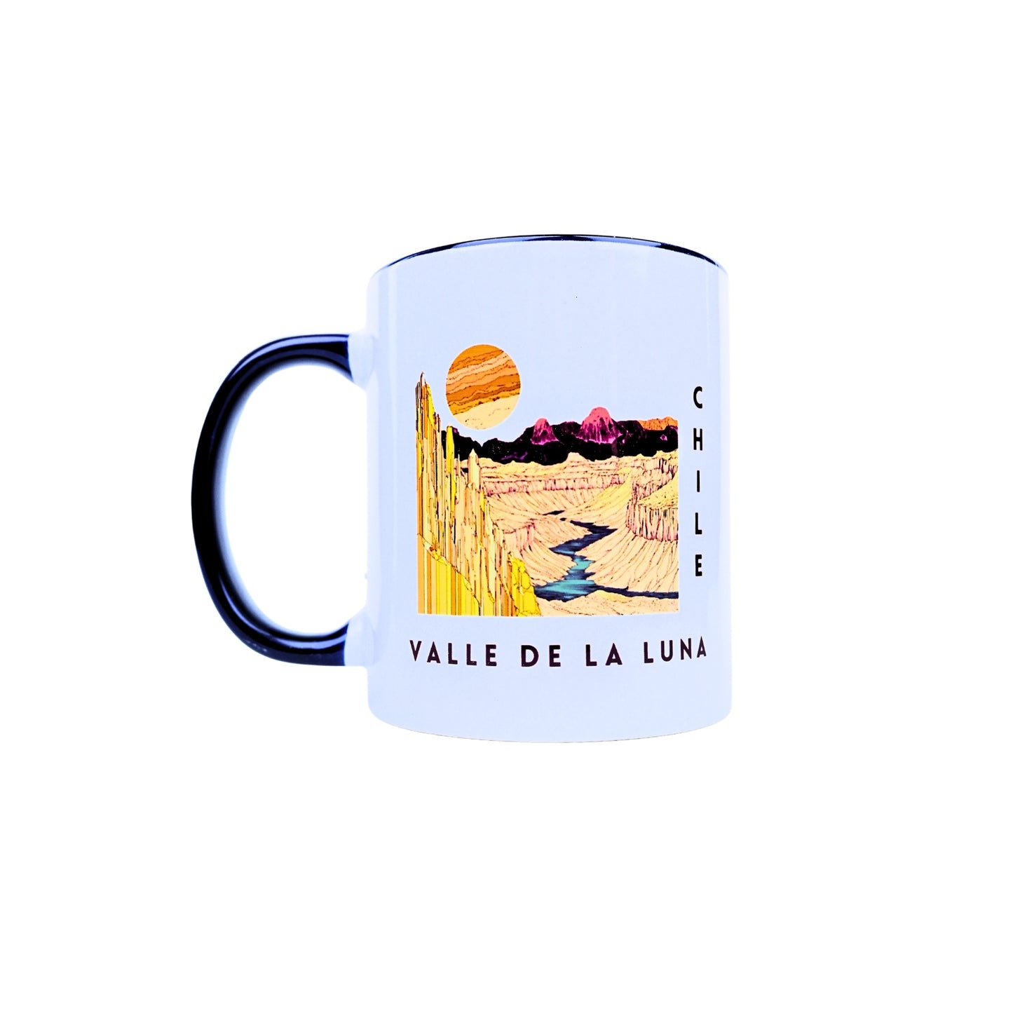 Taza De Cerámica Chile 300 Ml Valle de La Luna