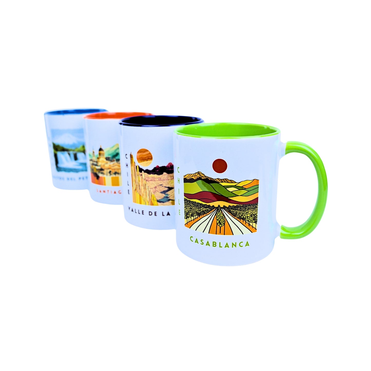 Taza De Cerámica Chile 300 Ml Valle de La Luna