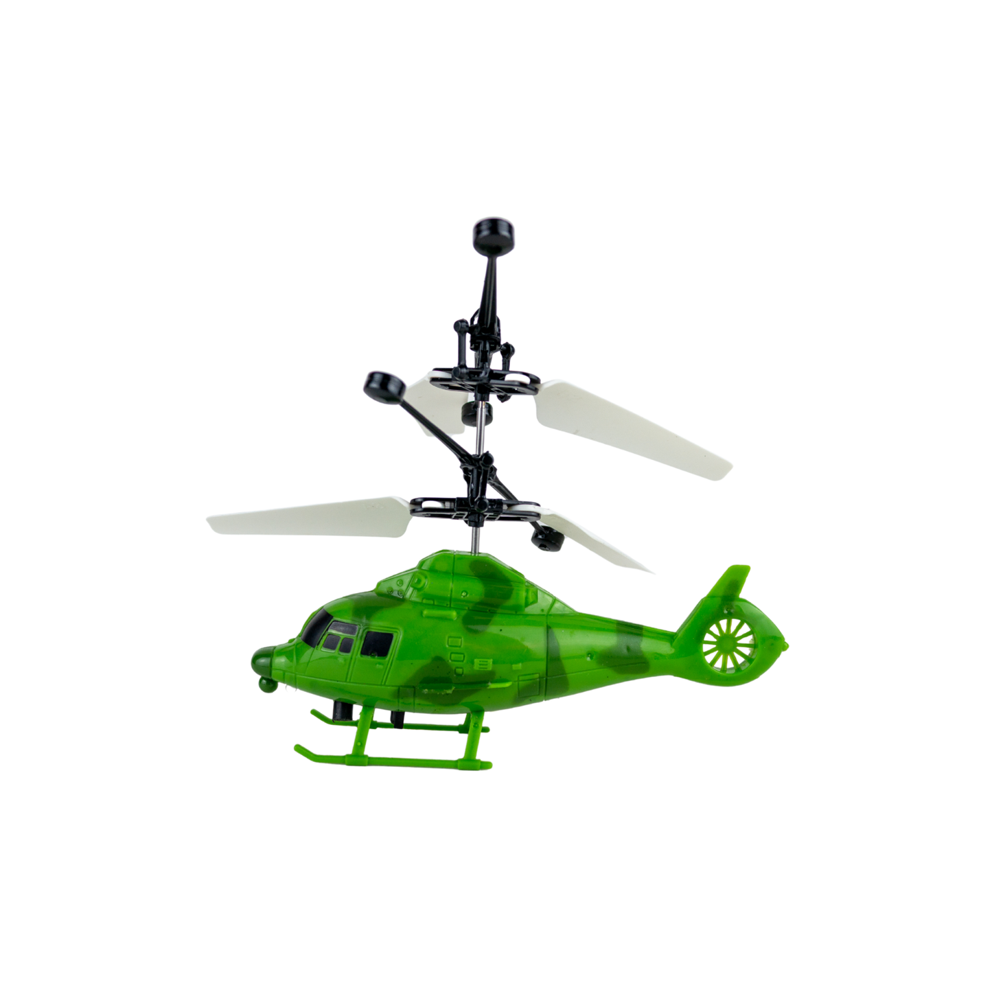 Helicóptero de Juguete Volador por Inducción con Control Remoto Militar