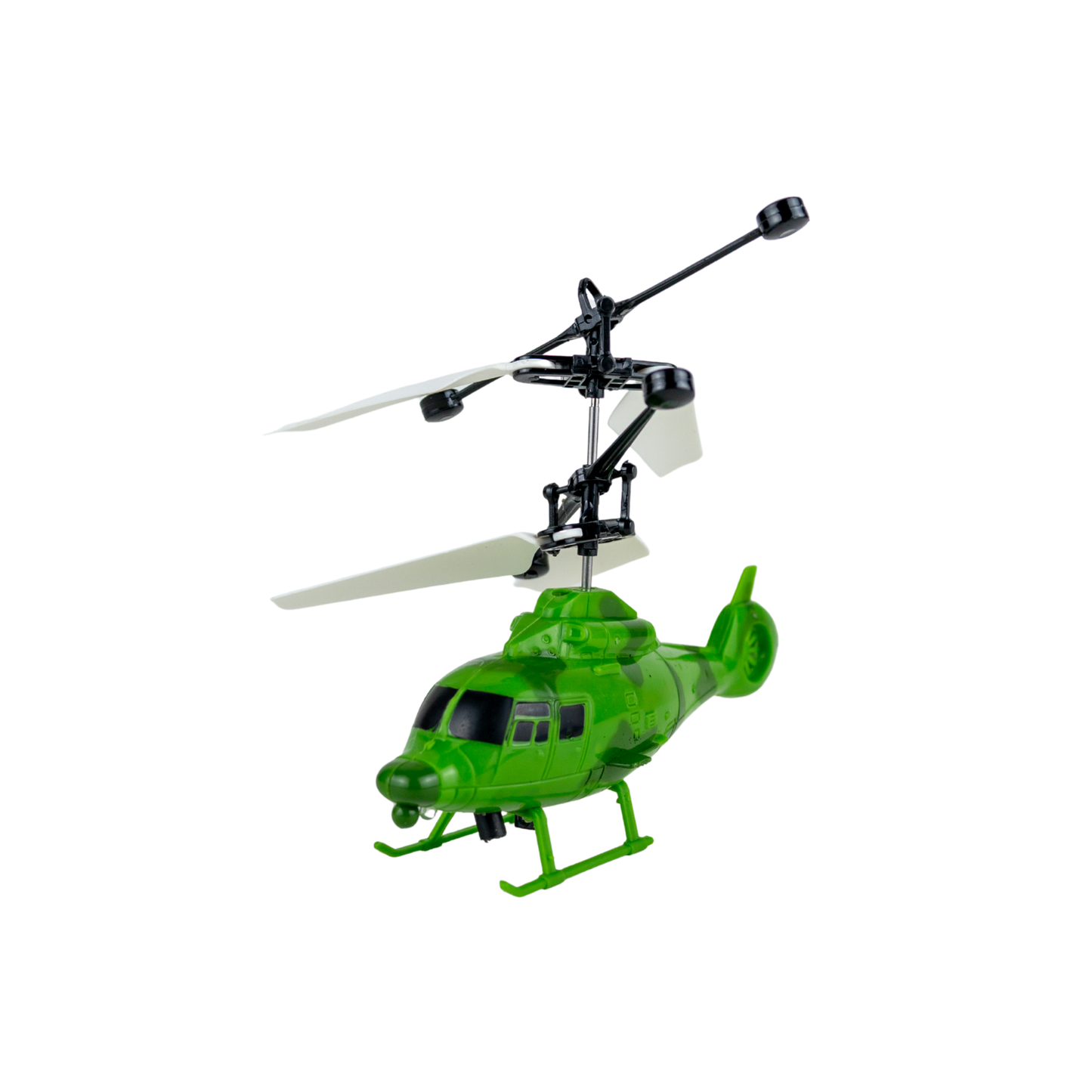 Helicóptero de Juguete Volador por Inducción con Control Remoto Militar