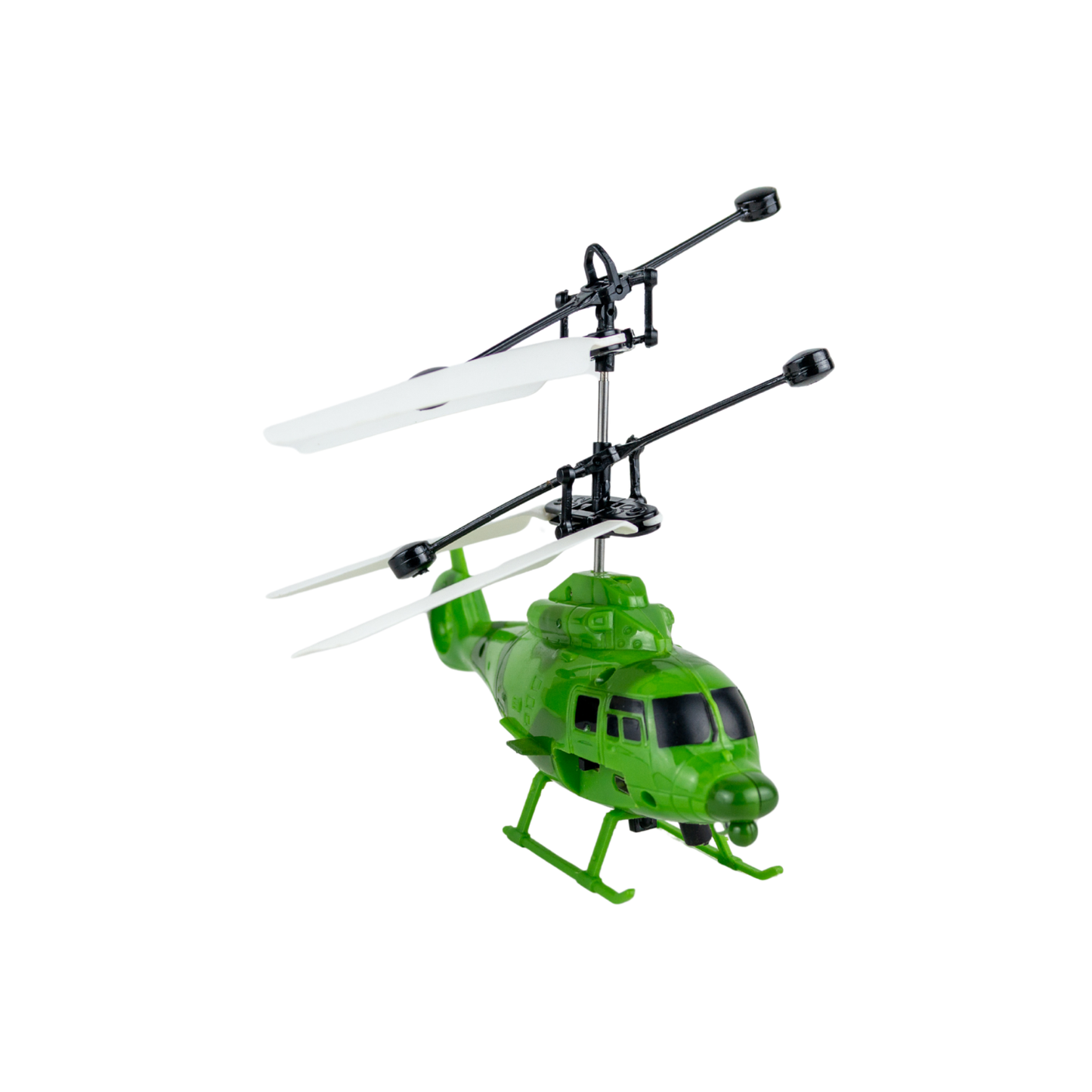 Helicóptero de Juguete Volador por Inducción con Control Remoto Militar