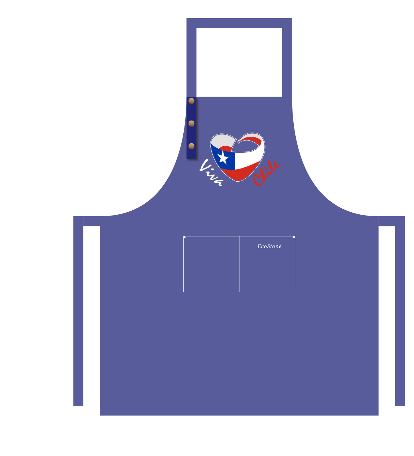 Delantal "Viva Chile"